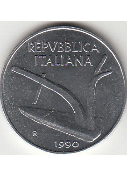 1990 Lire 10 Spiga Fior di Conio Italia